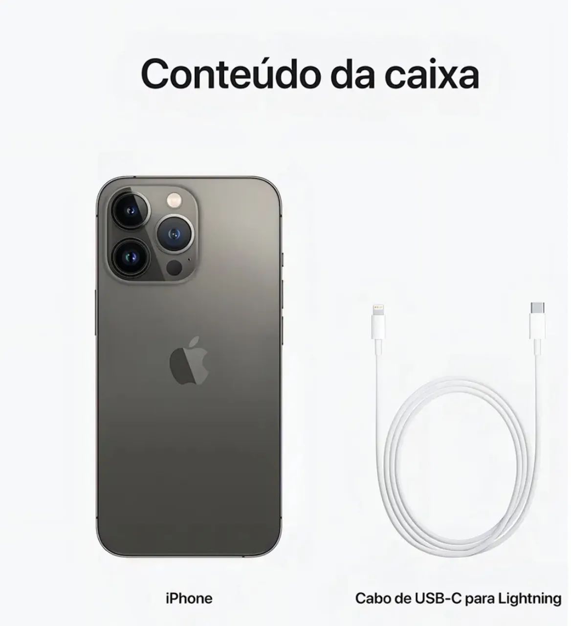 iPhone 13 Pro 256 Gb Grafite  - Foto 2
