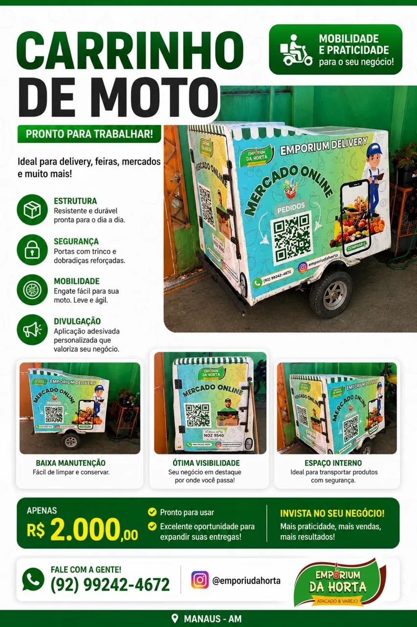 Carrinho de moto