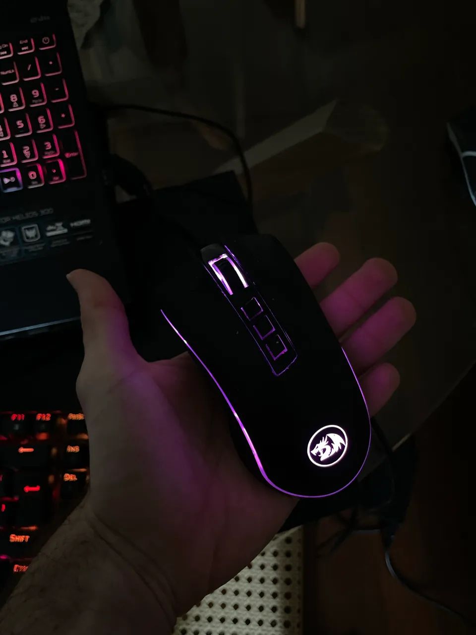 Kit Teclado e Mouse Gamer Redragon - Foto 3