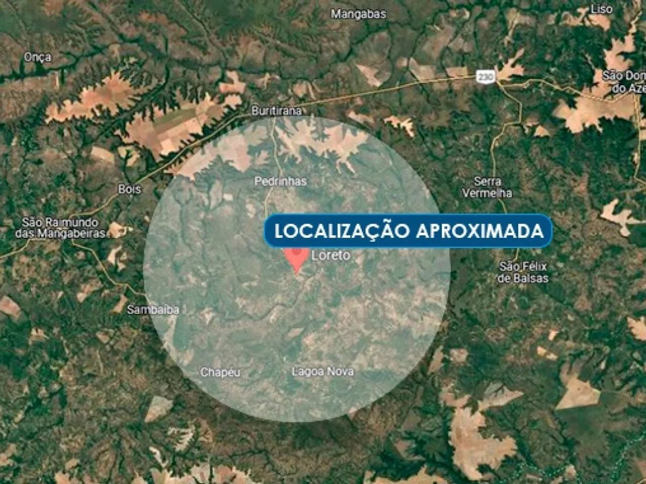 Imóvel Rural com Área de 190 ha - Loreto - MA