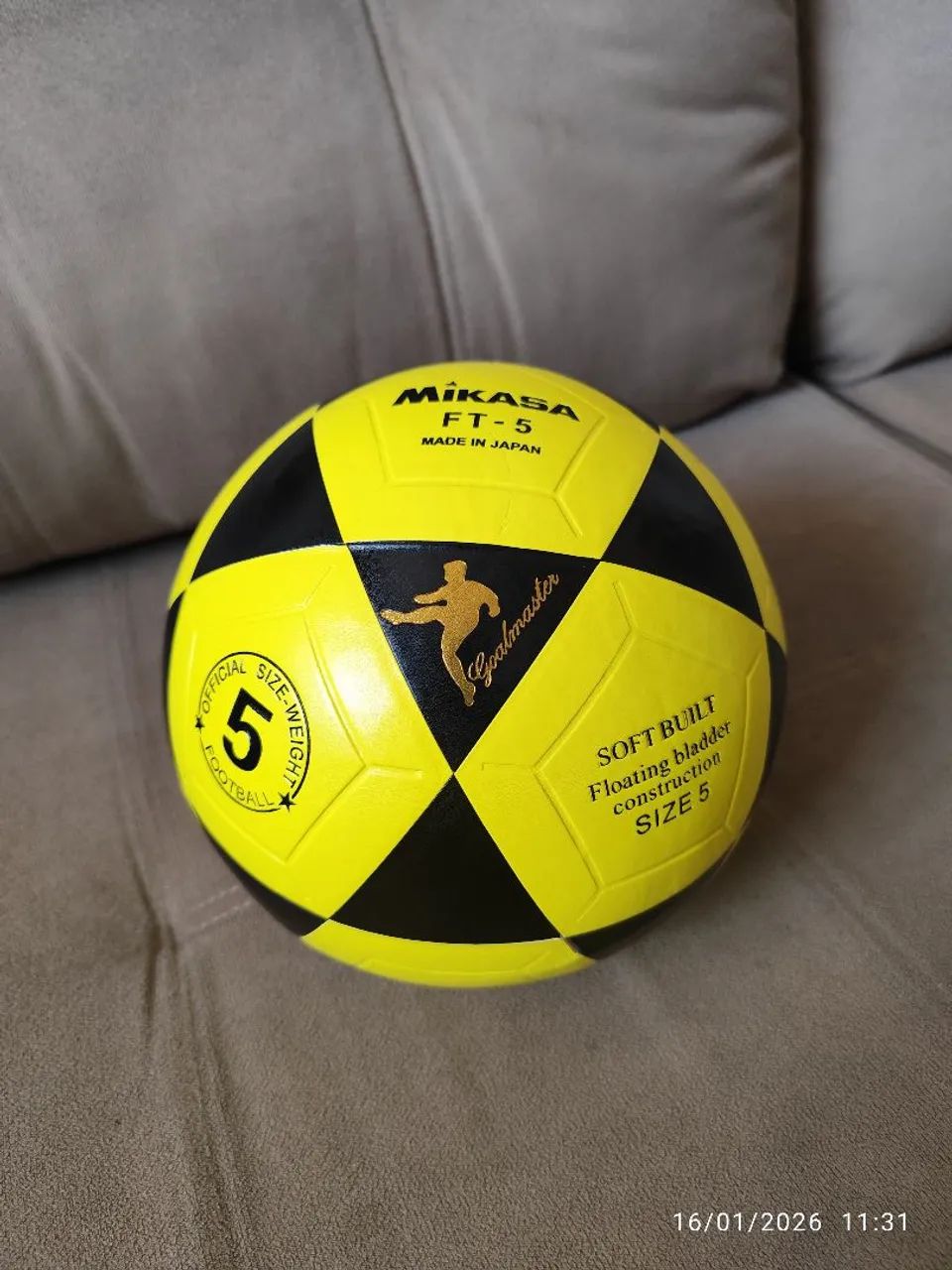 Bola mikasa ft-5  - Foto 4