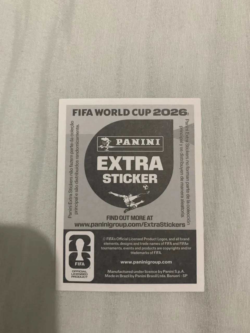 Figurinha Jeremy Doku Regular 2026 - Foto 2