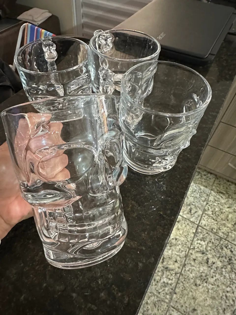 Caneca caveira  - Foto 2