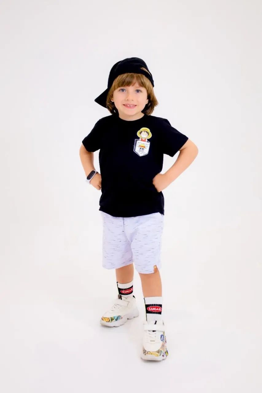 CONJUNTO KIT INFANFIL DINO SHARK QUALQUER MODELO 