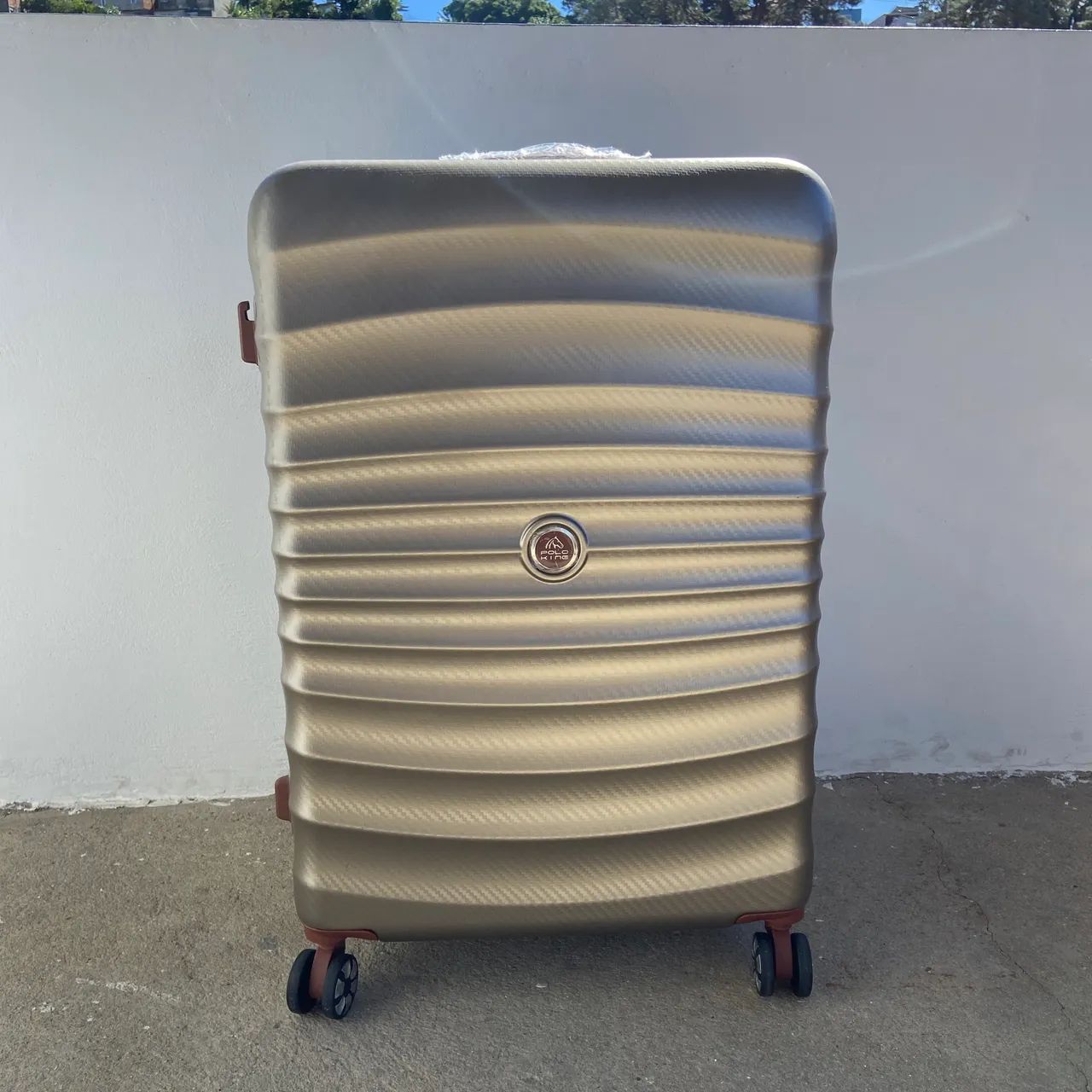 Mala de Viagem Polo King Champanhe 32KG