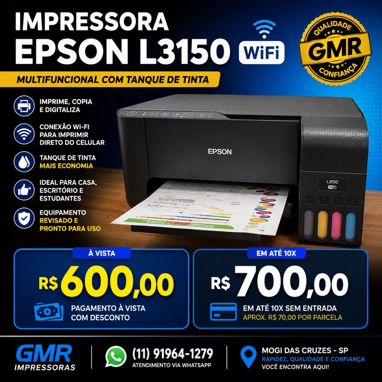 Impressora Epson L3150
