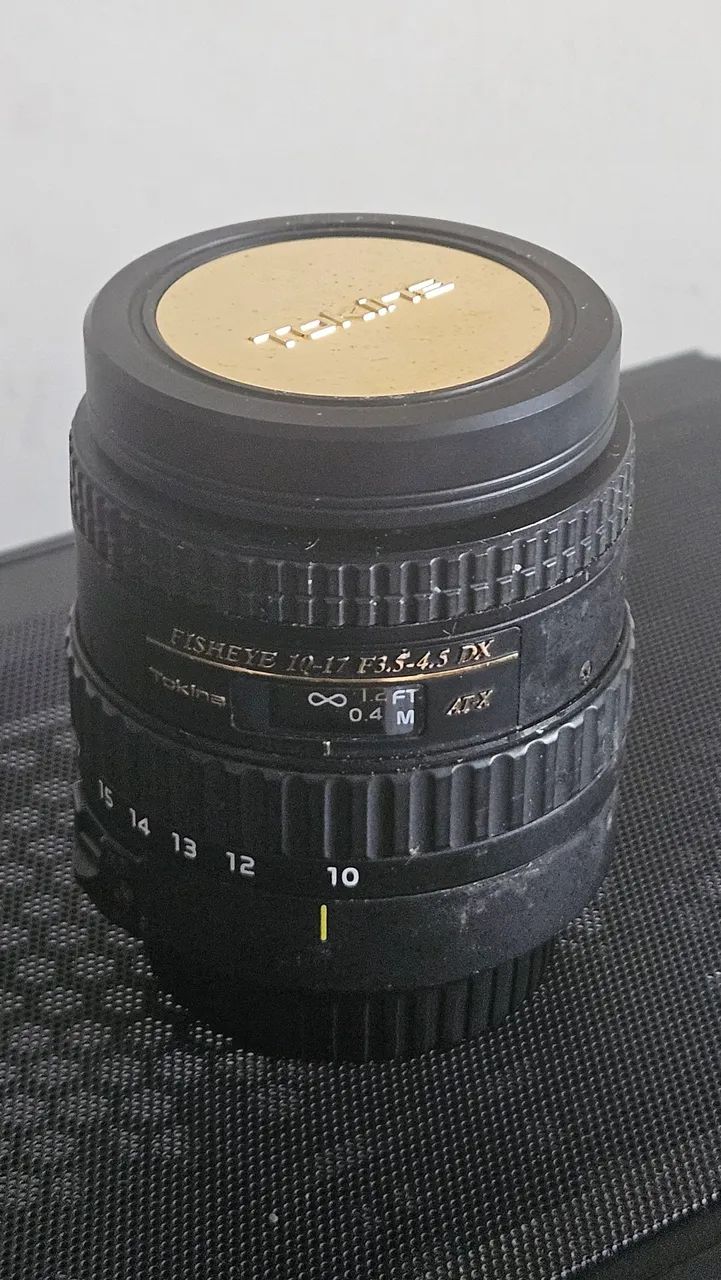 Lente Tokina Fisheye 10-17mm - Foto 4