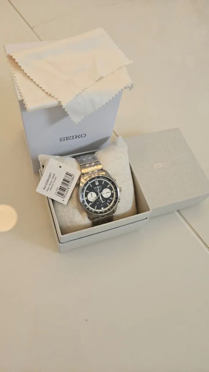Relógio Seiko Chronógrafo Quartz  SSB429P1 - Foto 4