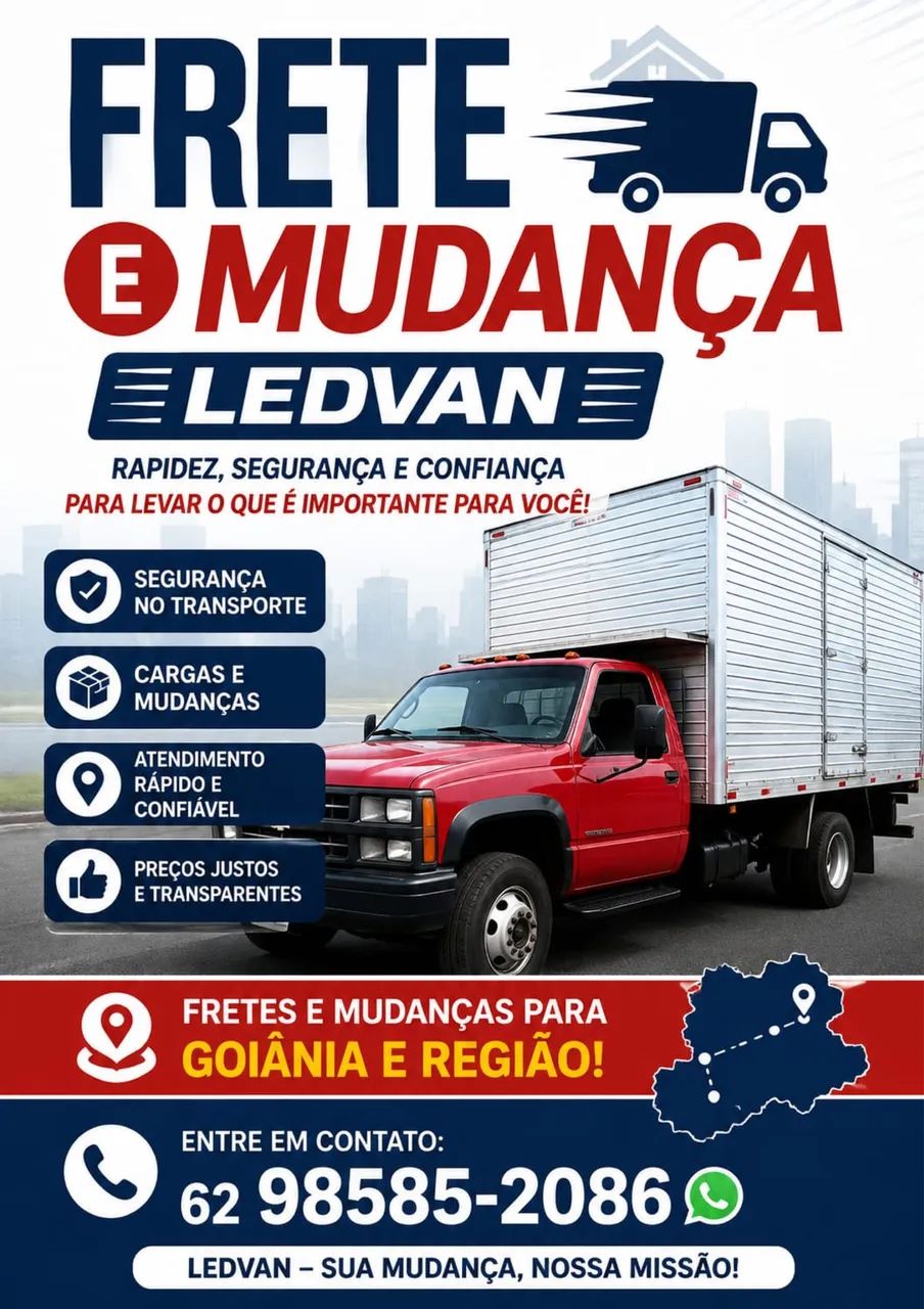 Fretes e mudanças, Goiânia e região *