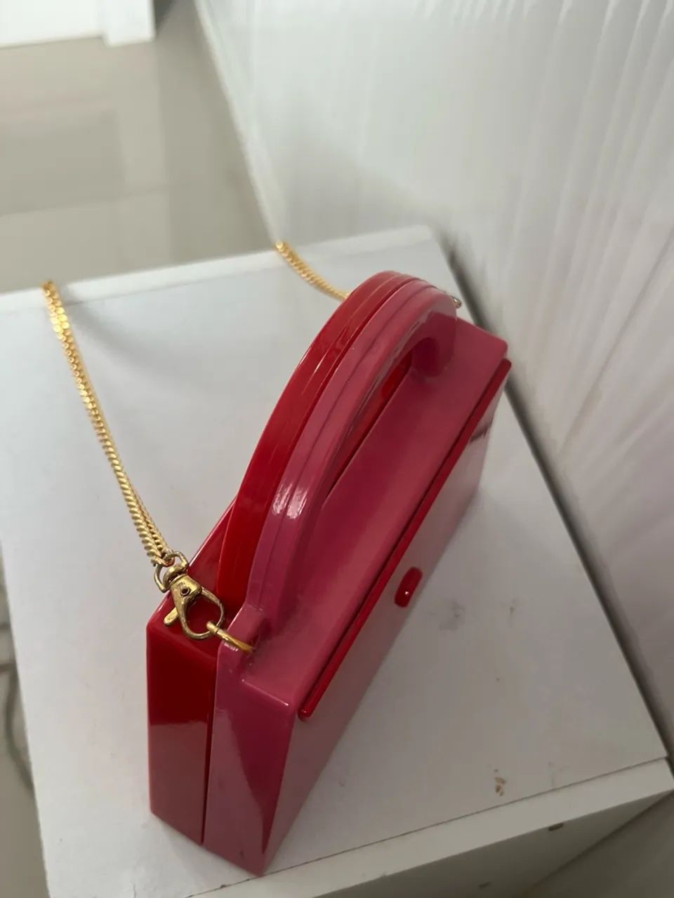 bolsa acrílico nova nunca foi usada  - Foto 2