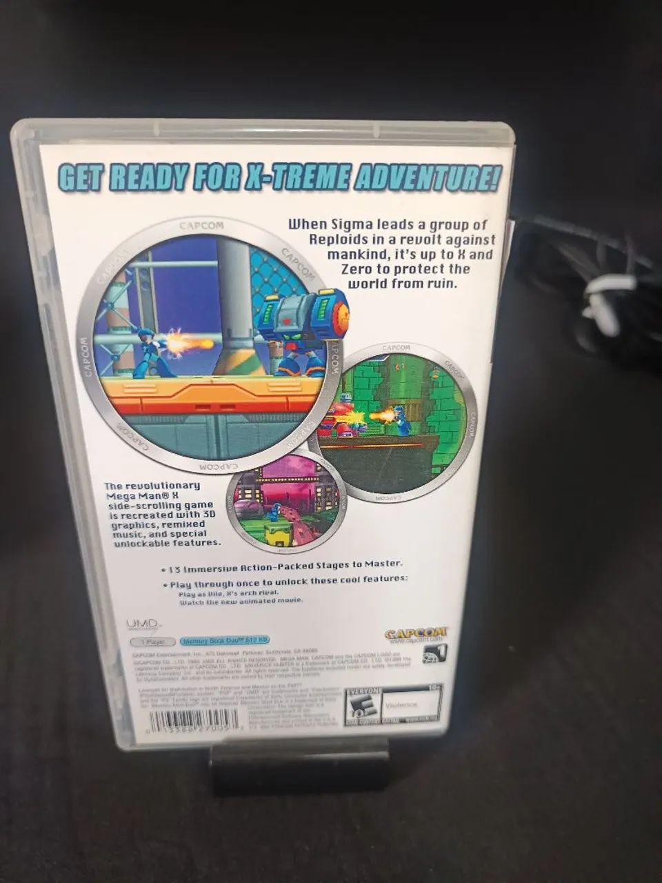 Jogo Mega Man Maverick Hunter X PSP  - Foto 2