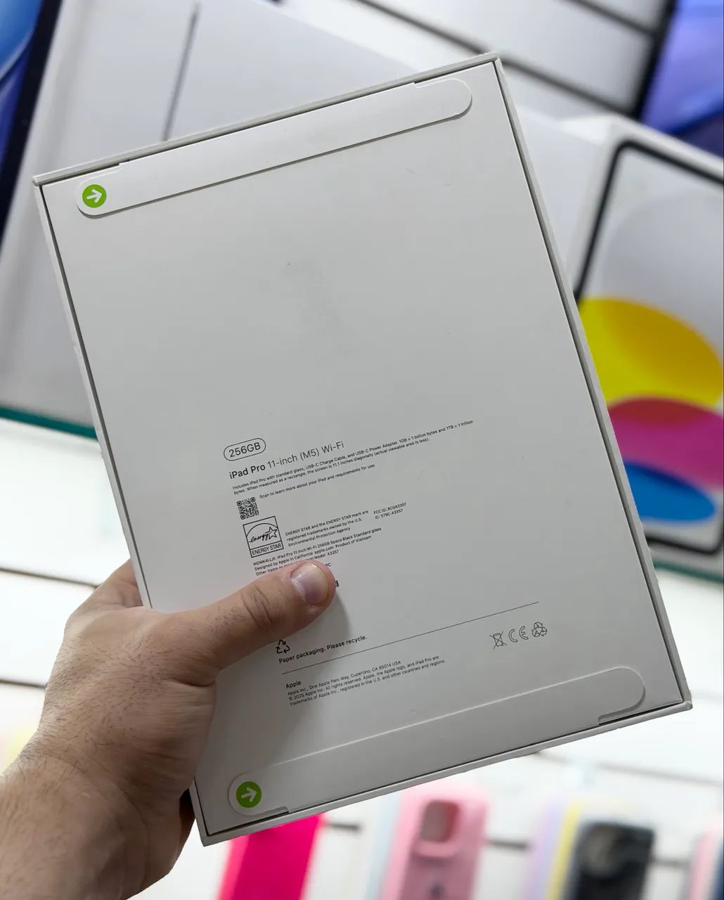 Ipad pro m5 11 polegadas 256gb novo lacrado LOJA FÍSICA 1 ano de