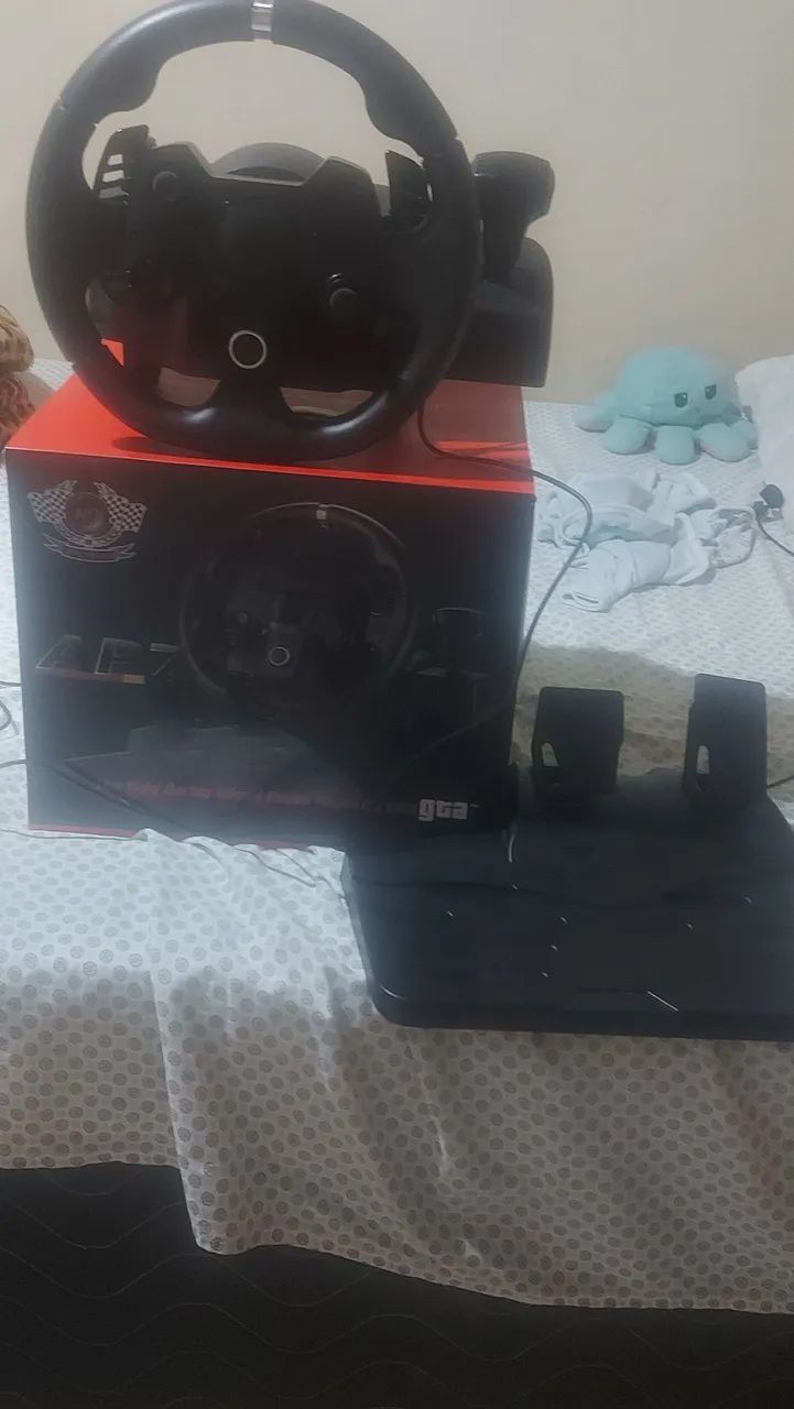 Vendo volante+pedal para PC e Xbox 