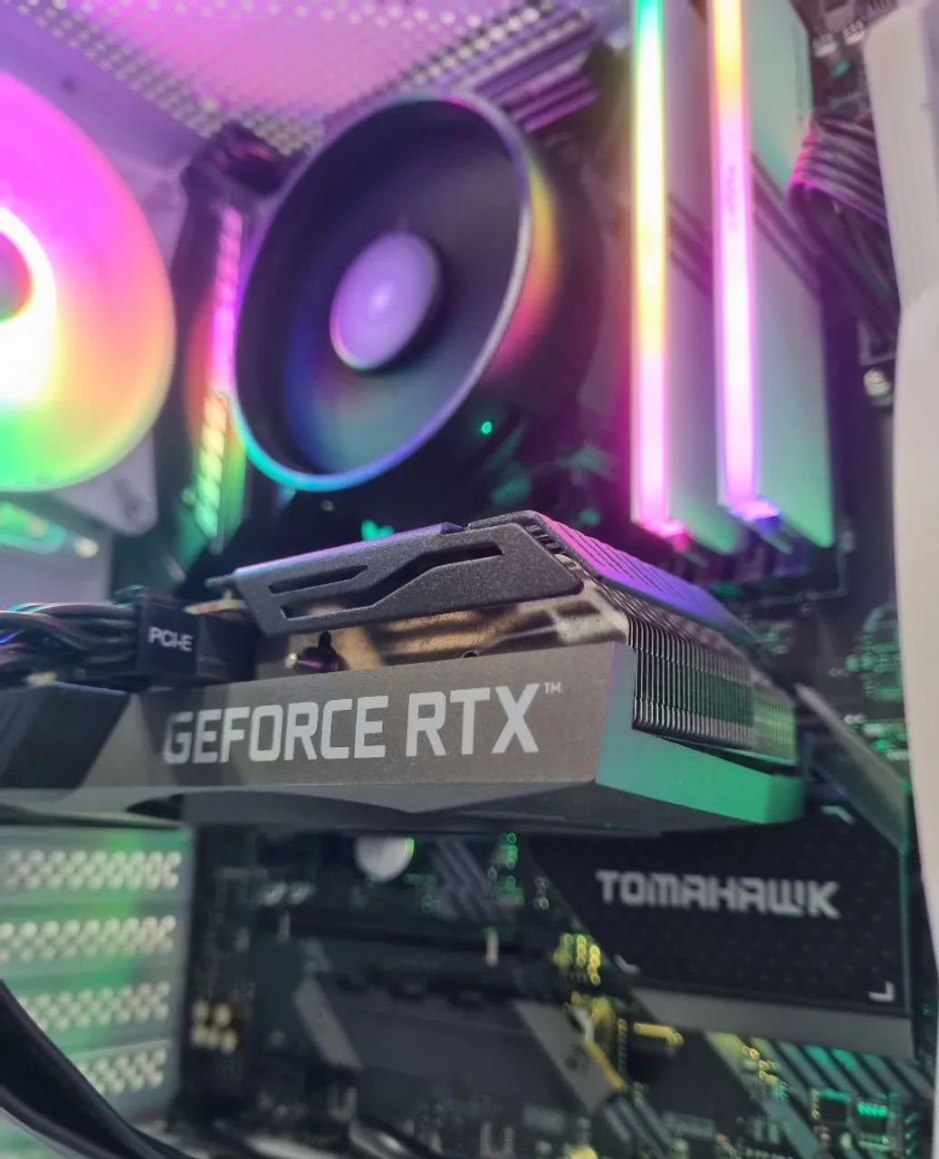 Pc gamer ryzen 5, RTX 3060ti, Ssd Nvme 1tb - Foto 2