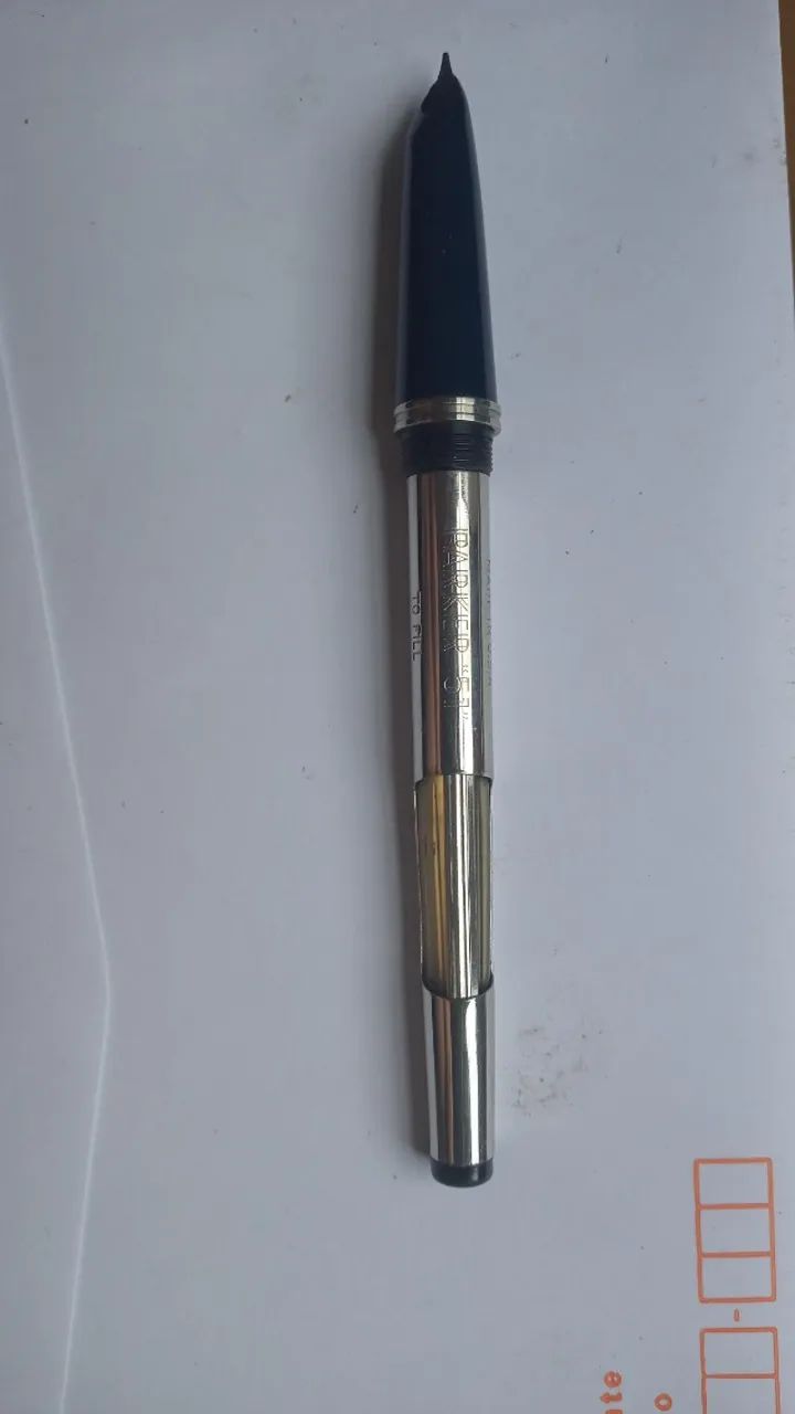 Caneta tinteiro PARKER 51 - Made In USA - pouco usada e no estojo original. - Foto 4