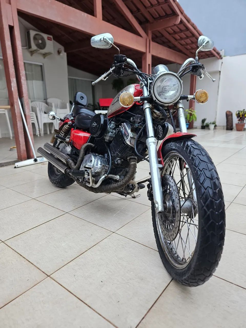 Virago 535 monocarburada Ano 2001 excelente! - Foto 5