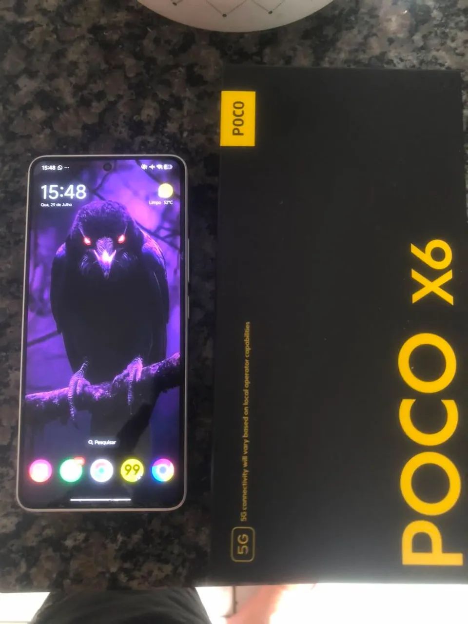 Poco X6 5G (256GB e 12 de ram)