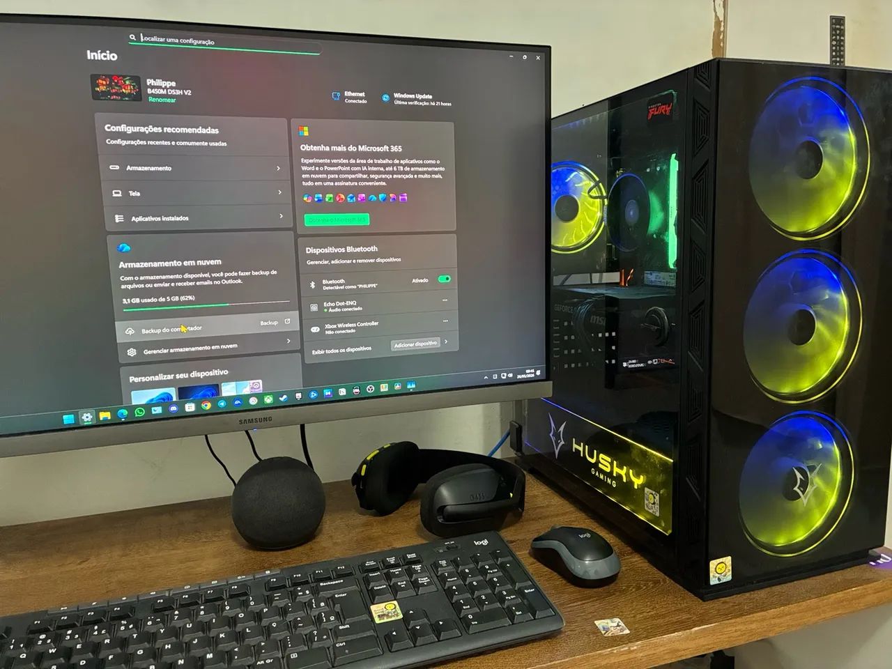 PC gamer Ryzen 4600g - Foto 3