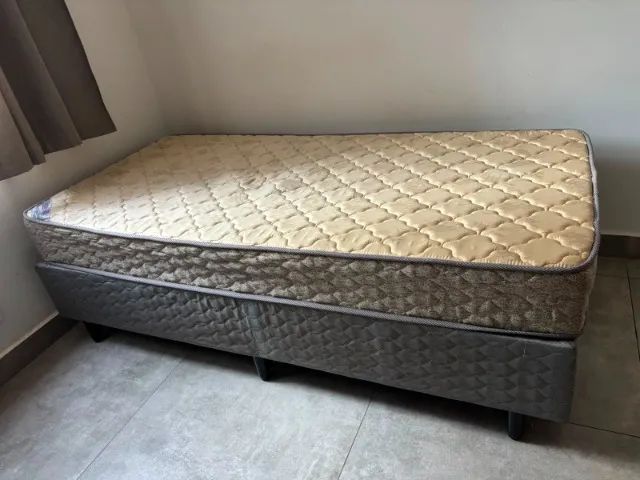 cama box solteiro pouco uso - Foto 2