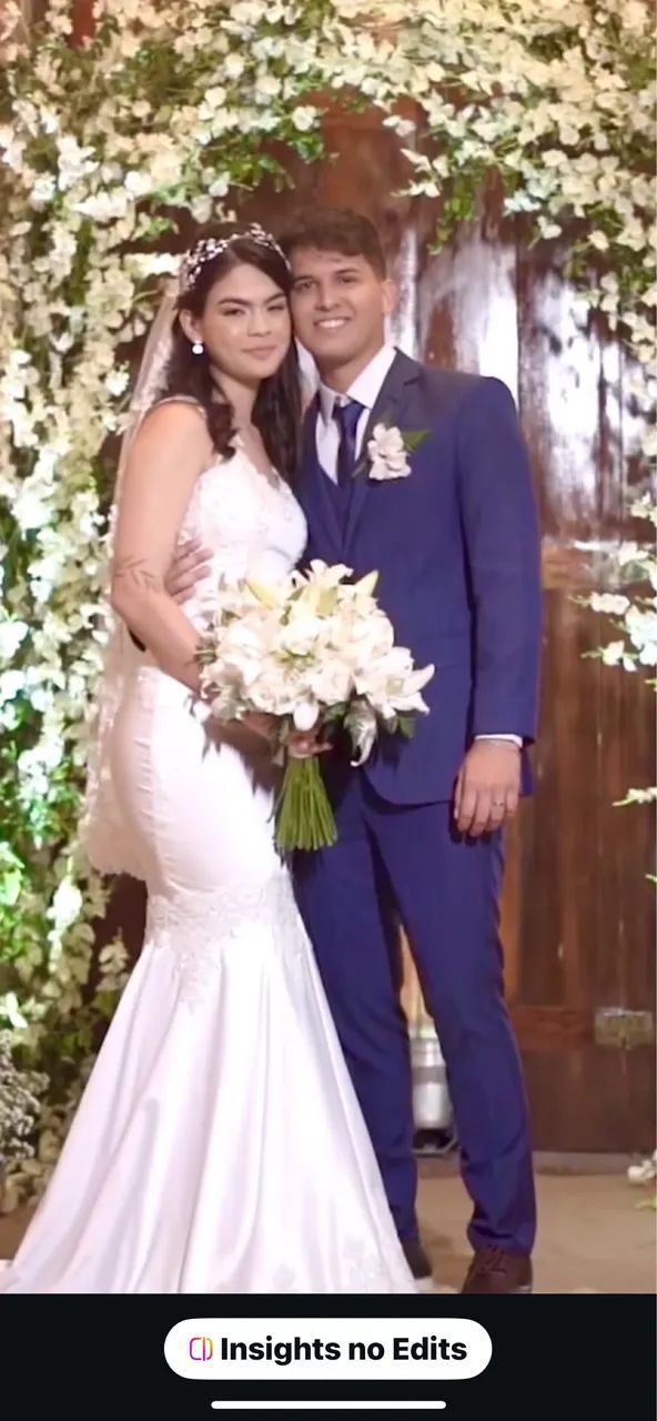 Vestido de Noiva Belíssimo  - Foto 4