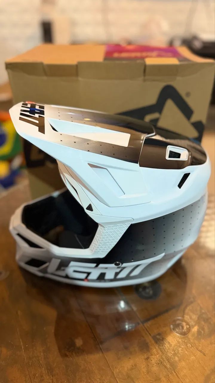 Capacete Leatt Gravity 8.0 Carbon Tamanho ?L? 58/60 - Foto 3