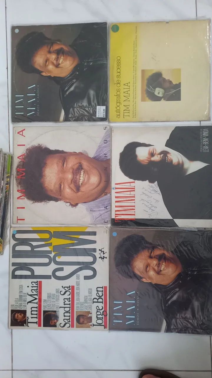 Discos do Tim Maia 