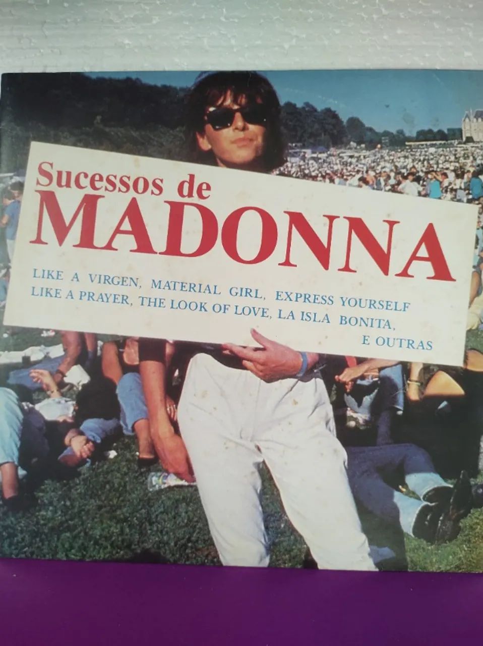 LP SUCESSOS DE MADONNA (cover)