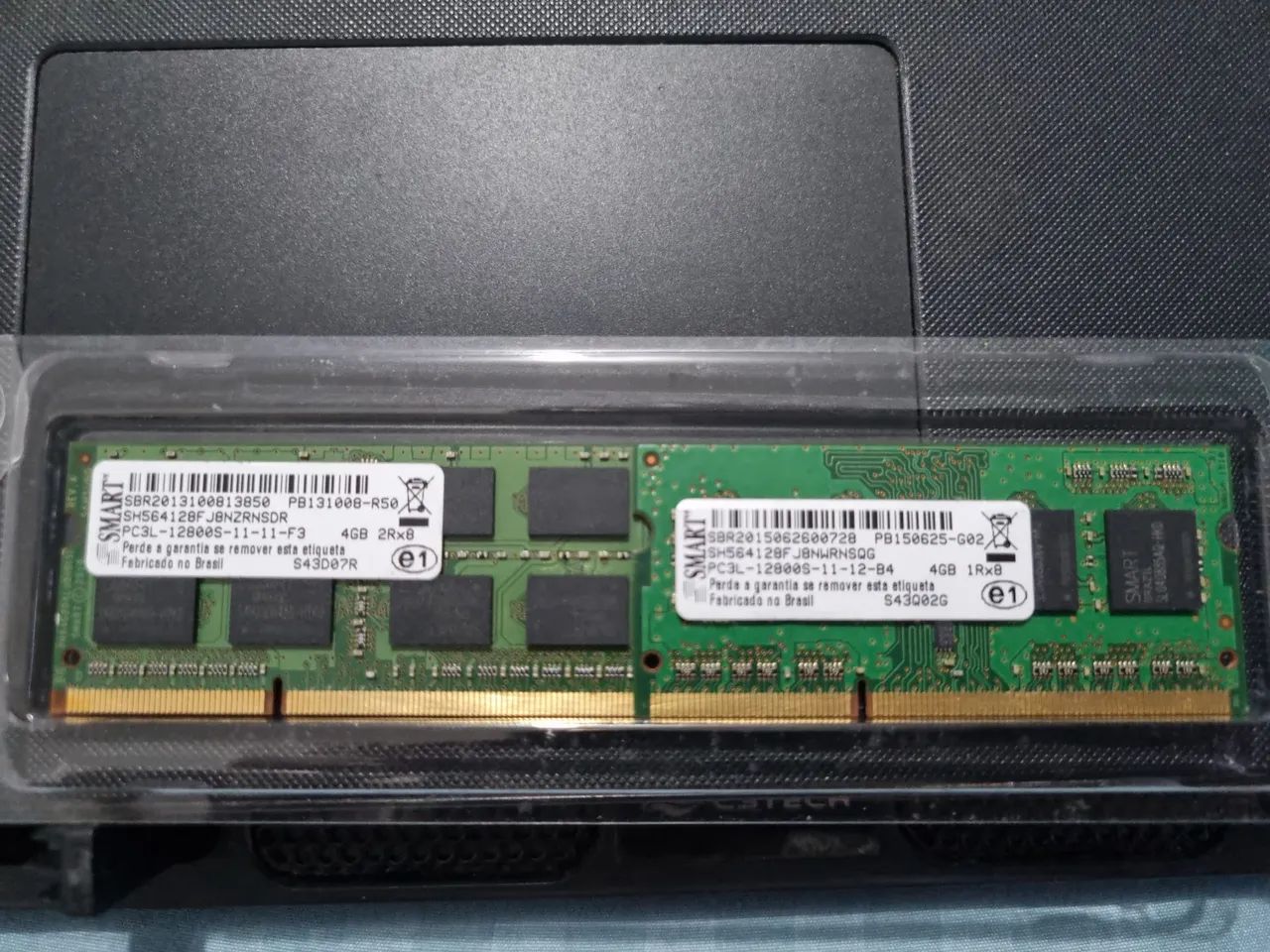 Par de memória NOTEBOOK DDR3 PC3L 2x 4gb 1200s - Foto 3