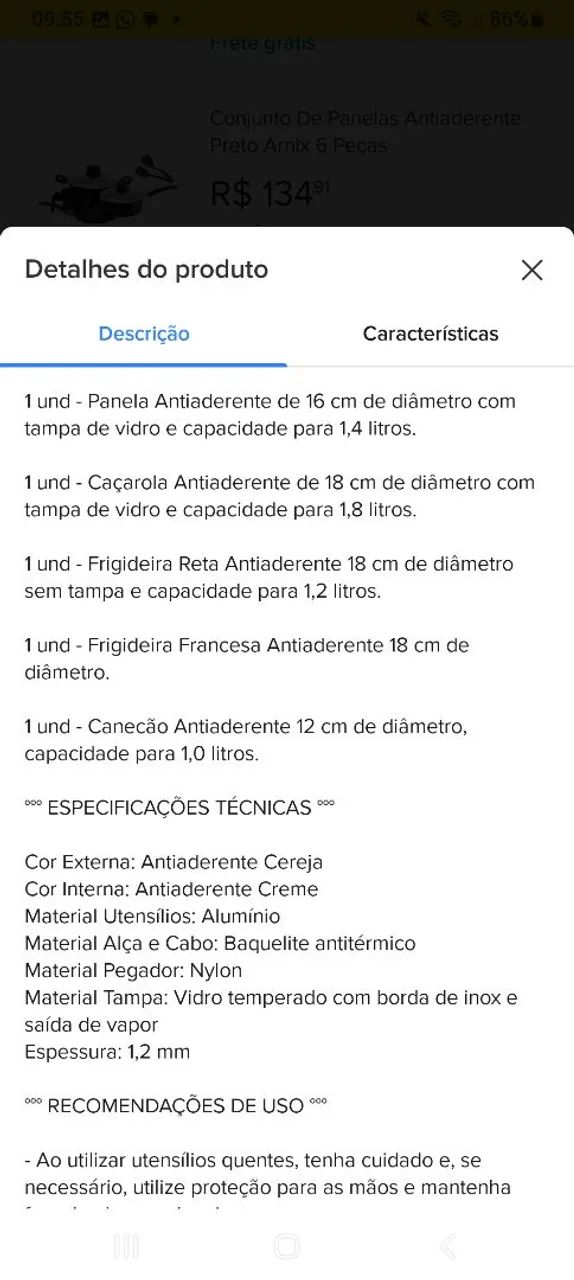 Panelas, 4 copos e 4 pratos, 3 colheres 3 garfos e 3 facas, vasilhas, conchas e socador,  - Foto 2