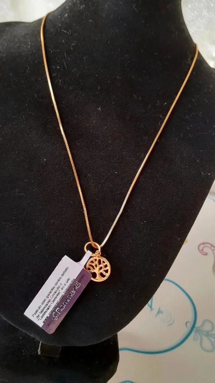 Cordão Rommanel feminino 50cm  - Foto 2