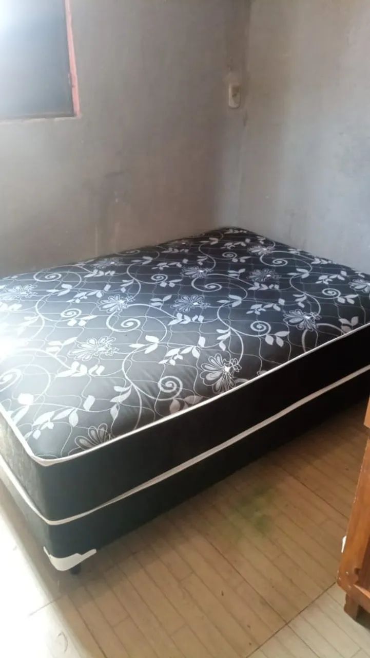 Cama Box Casal de Molas com Espuma Nova - Foto 4