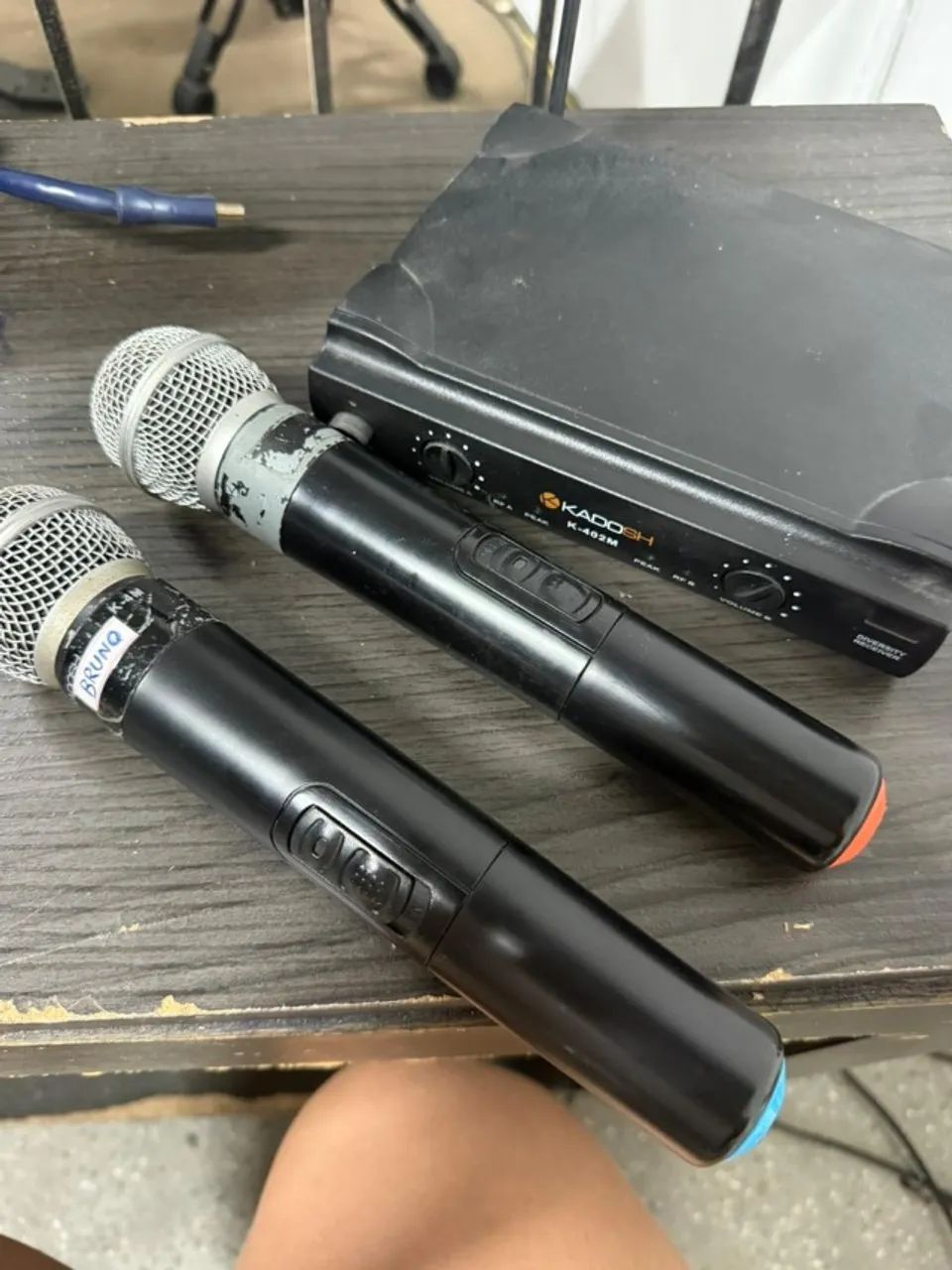microfone e receptor Kadosh K-40265724023718401121