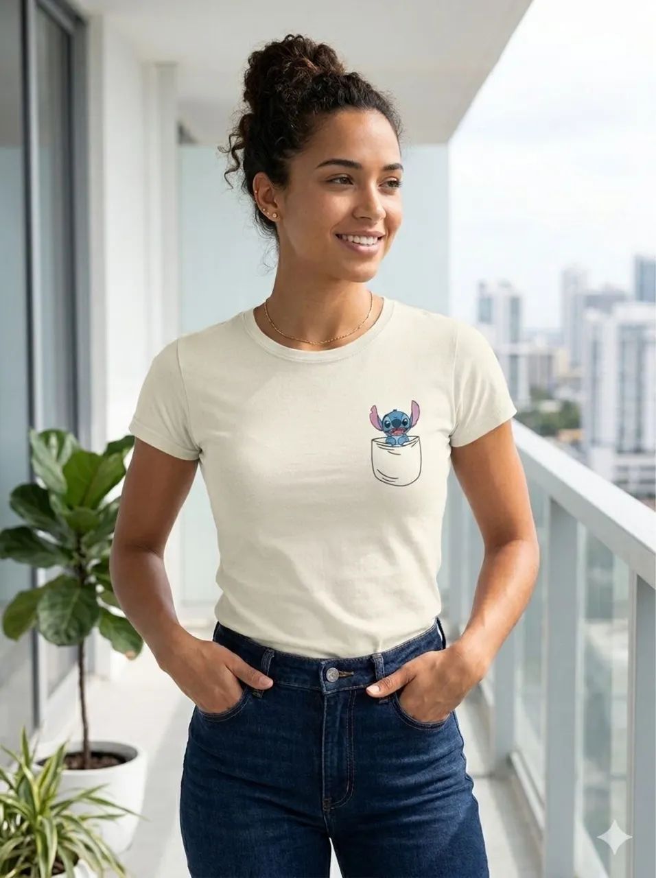 T-shirt feminina  - Foto 5