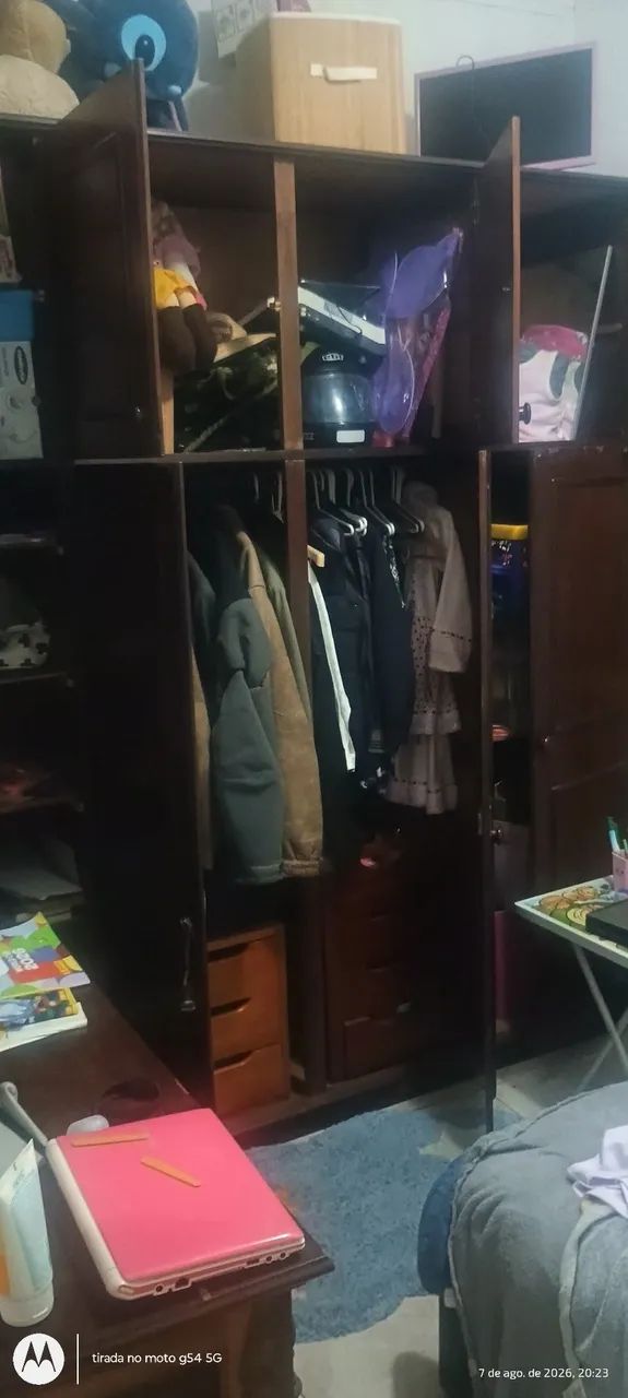 Guarda roupa madeira maciça embuia - Foto 3