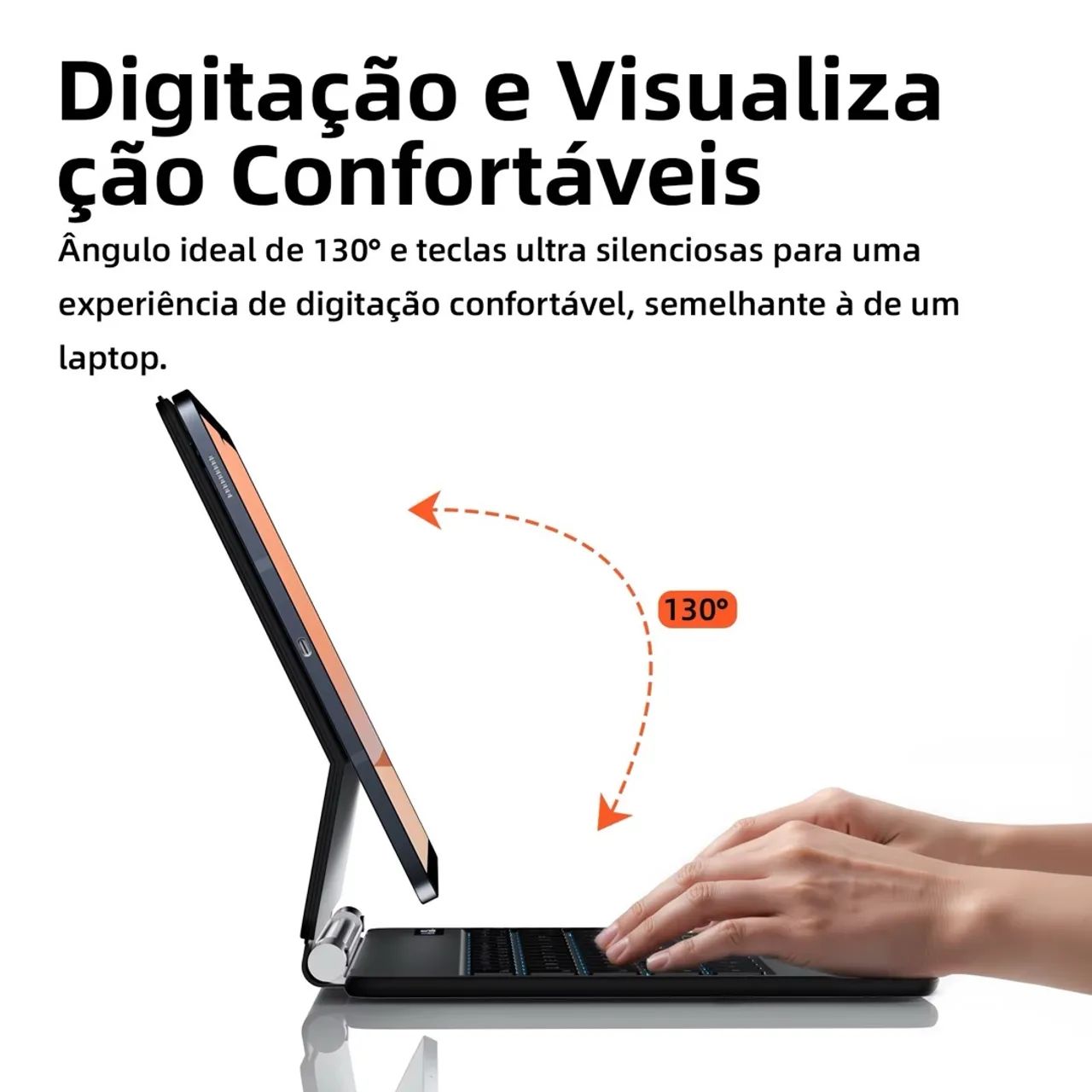 Capa Teclado para Tablet Samsung - Foto 4