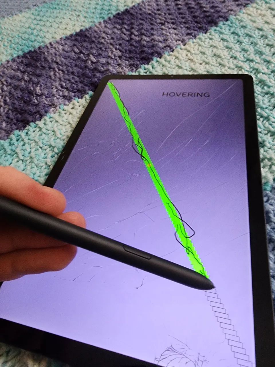 Samsung Galaxy Tab S6Lite (2020) SM-P615, com 4G e Wi-Fi, tela quebrada, funcionando OK - Foto 5