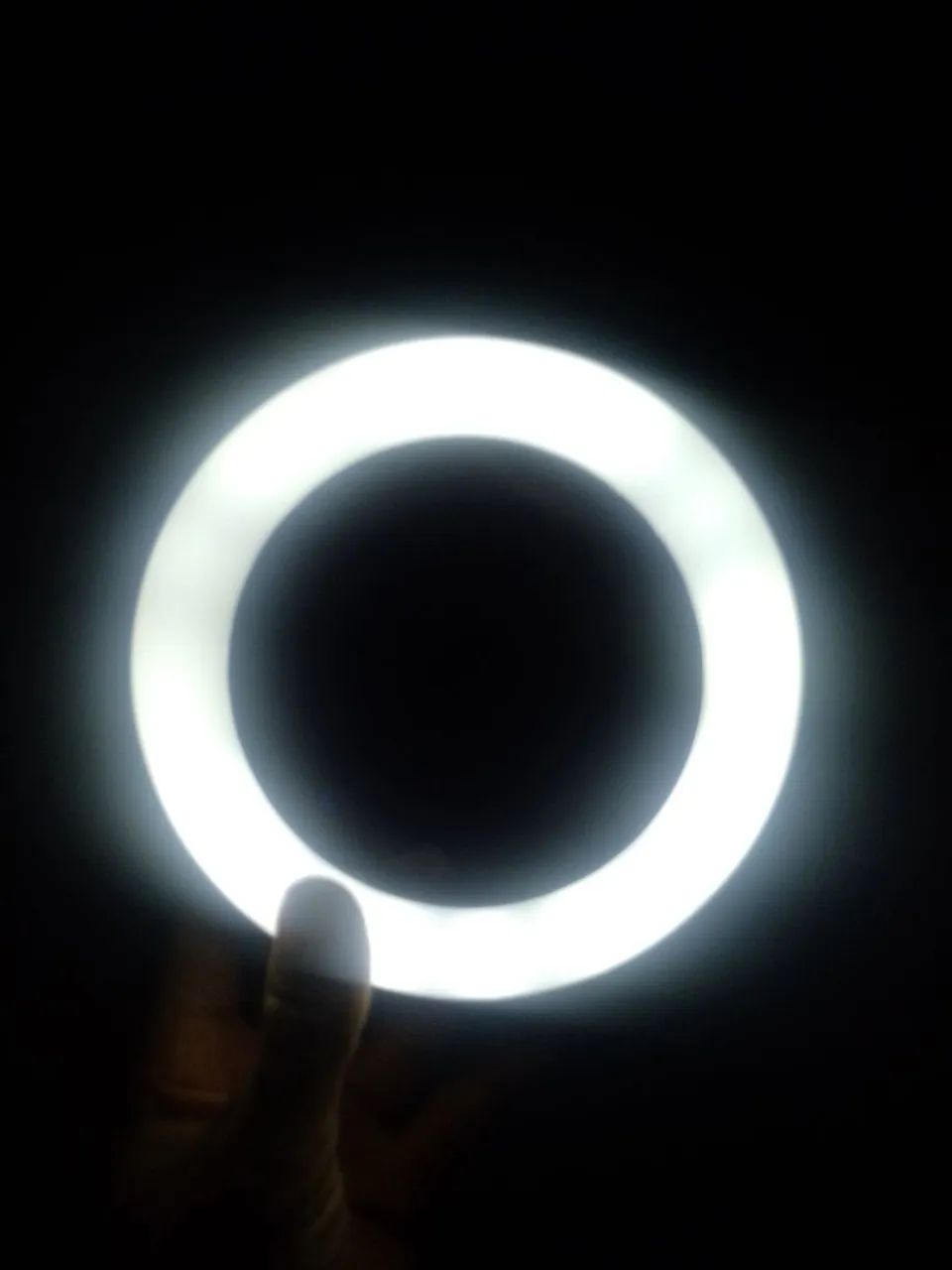 Ring light mesa led 3 cores ,suporte Cel e tripé  - Foto 4