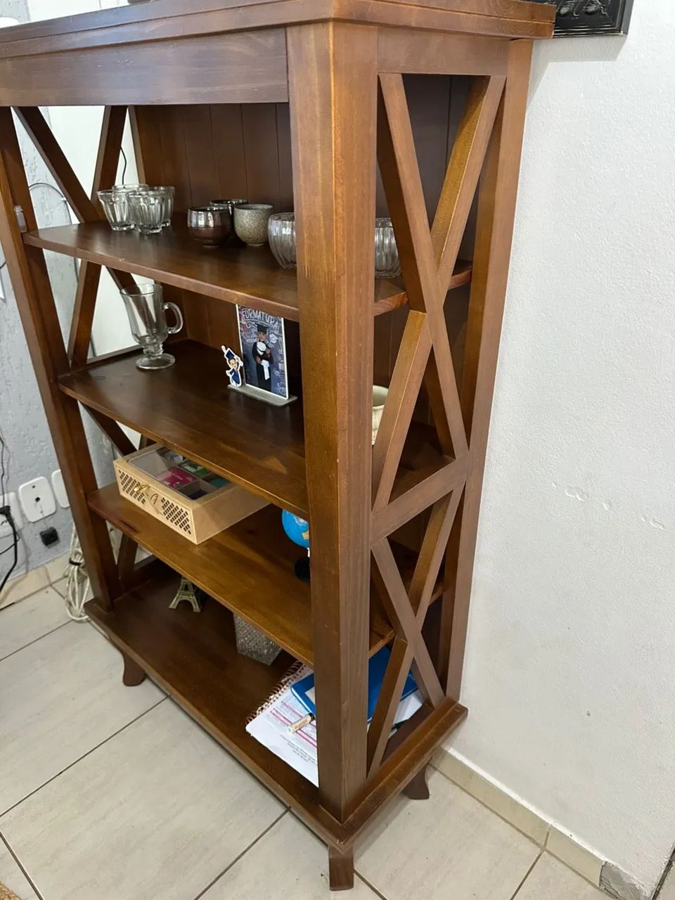ESTANTE RÚSTICA EM PINOS TRATADO - Foto 2