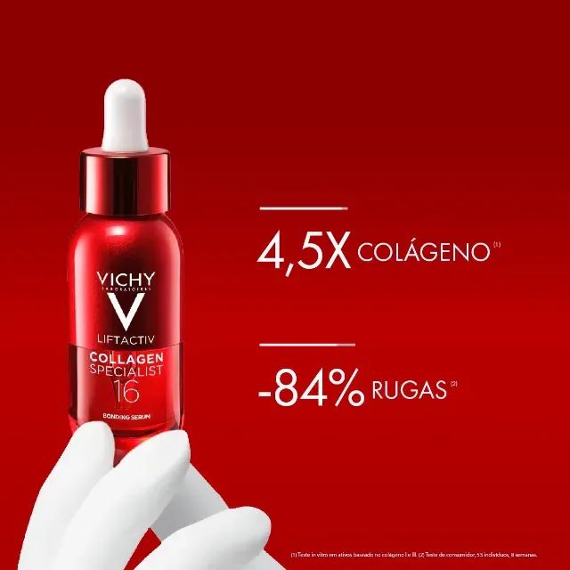 Sérum Facial Anti-Idade Vichy Liftactiv Colágeno Specialist16 30ml (PRODUTO NOVO ORIGINAL) - Foto 4