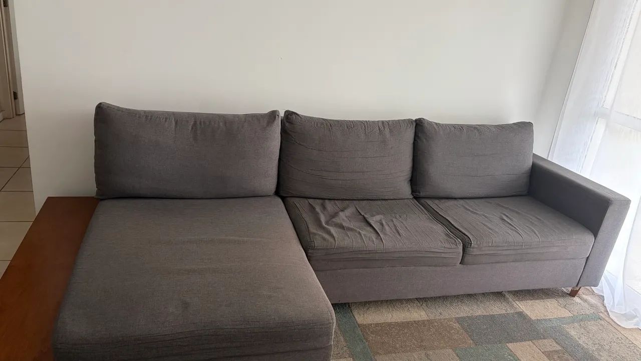 Sofá 3 lugares com chaise - Foto 3