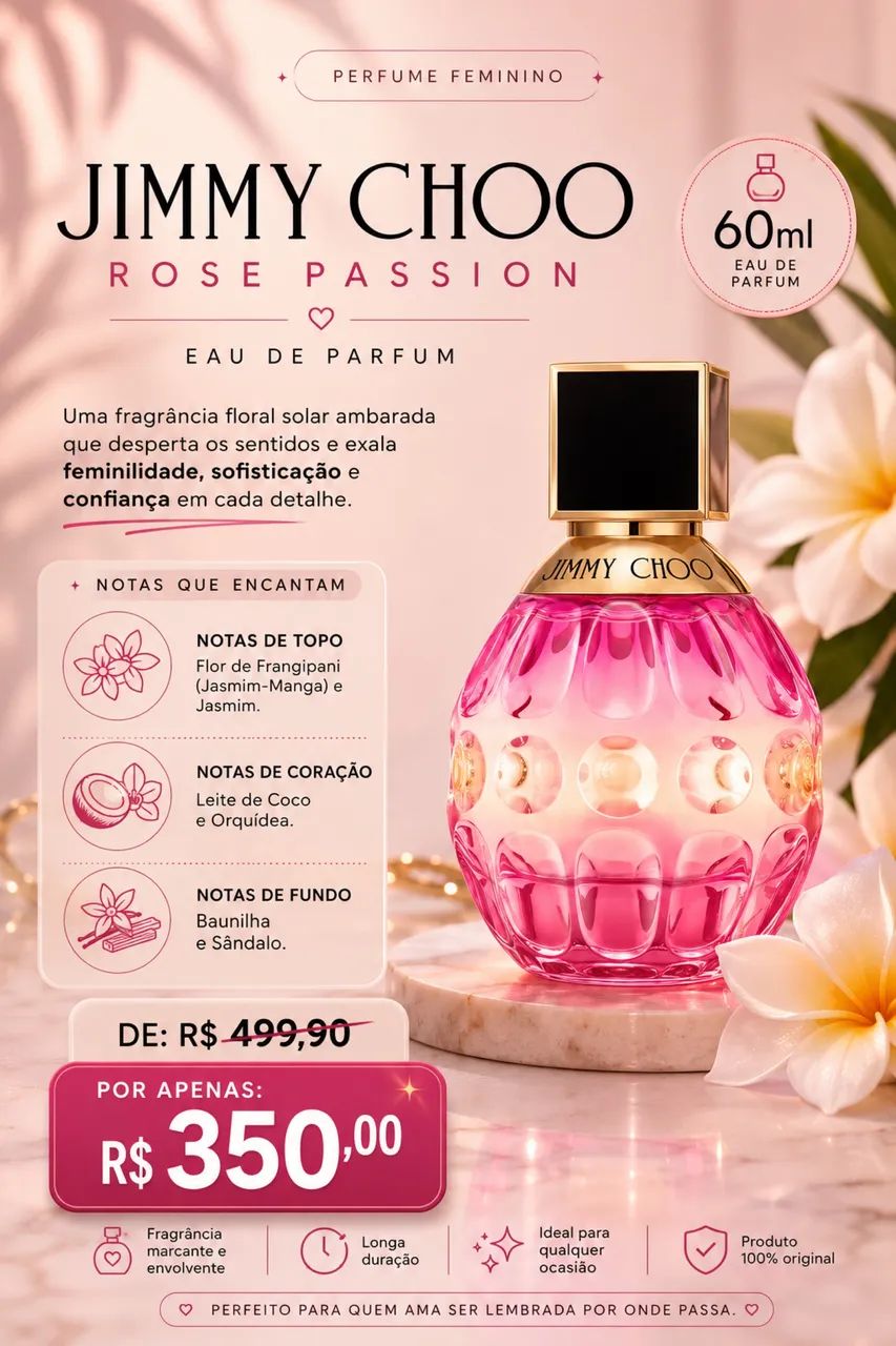 Perfume Jimmy Choo Rose Passion