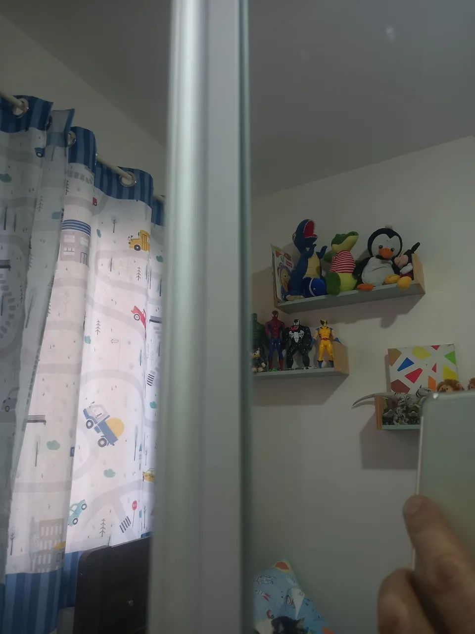 Espelho grande total novo com moldura em alumínio. - Foto 3
