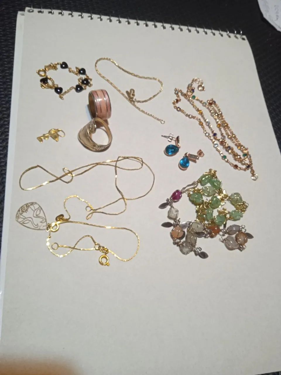  Conjunto de Semi jóias antigas 