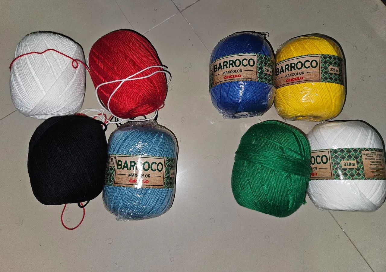 Barroco algodão croche 200g 