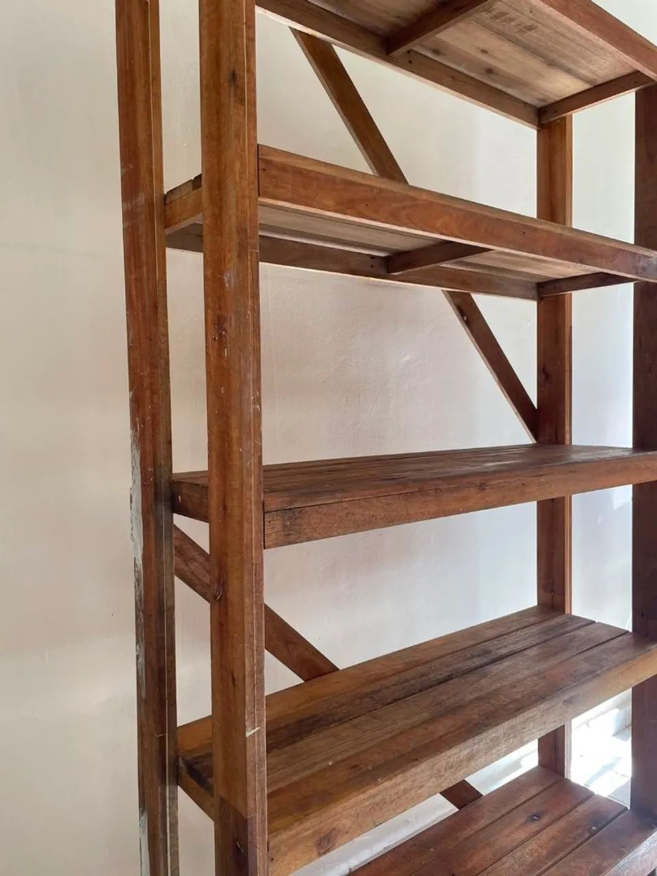 Estante Prateleira com madeira rustica - Foto 2