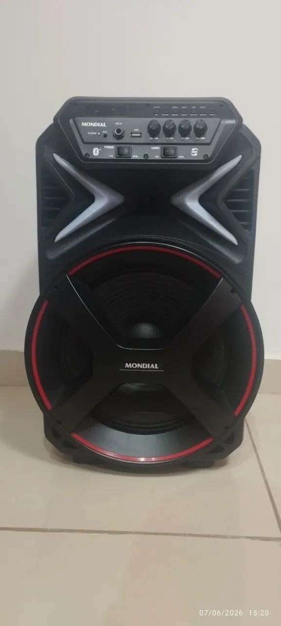 Caixa de Som Amplificada Mundial 400w