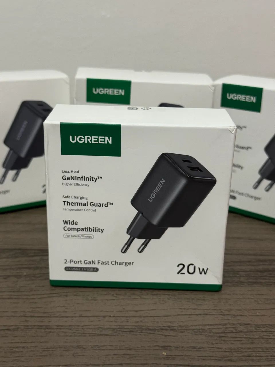 Carregador ugreen 20w