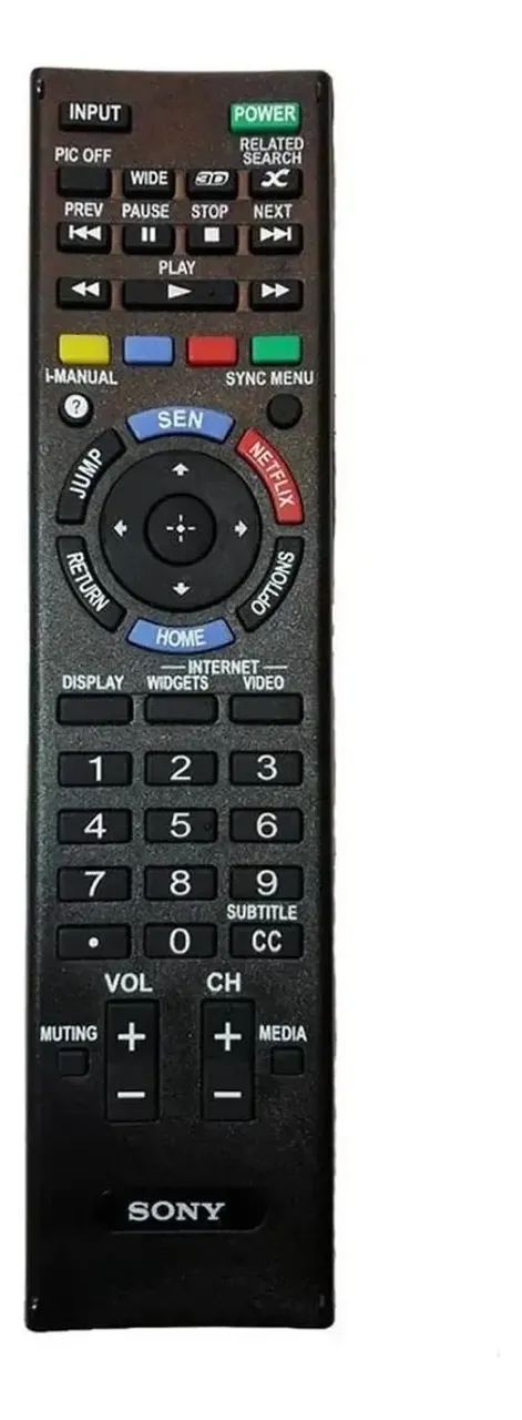 CONTROLE REMOTO SMART SONY