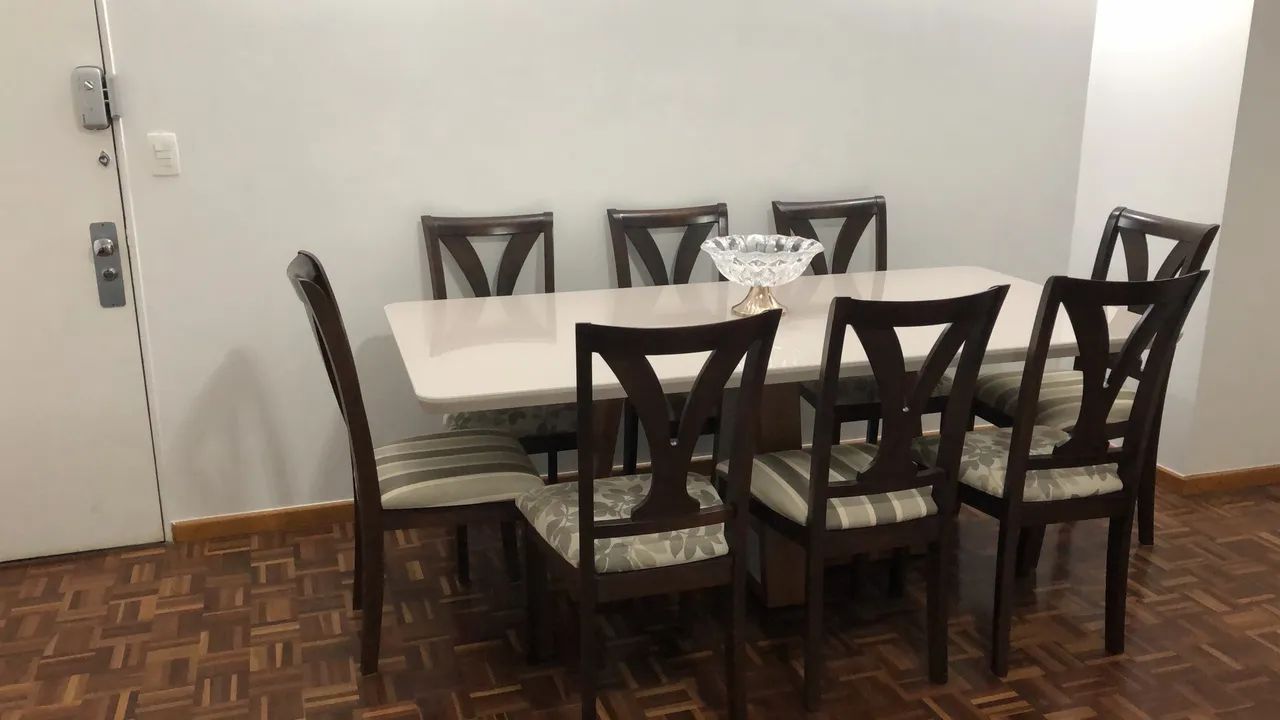 Mesa sala de jantar com 8 cadeiras - Foto 5