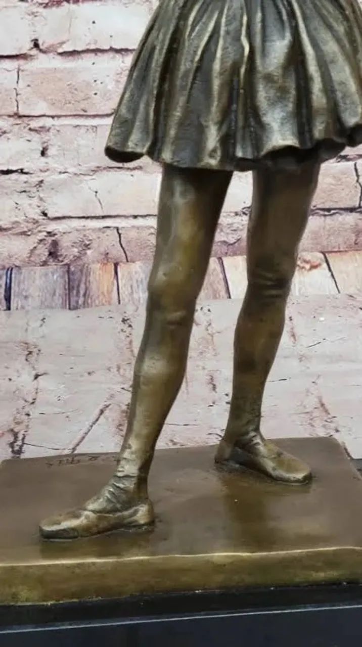 Escultura em Bronze Bailarina Degas - Foto 2